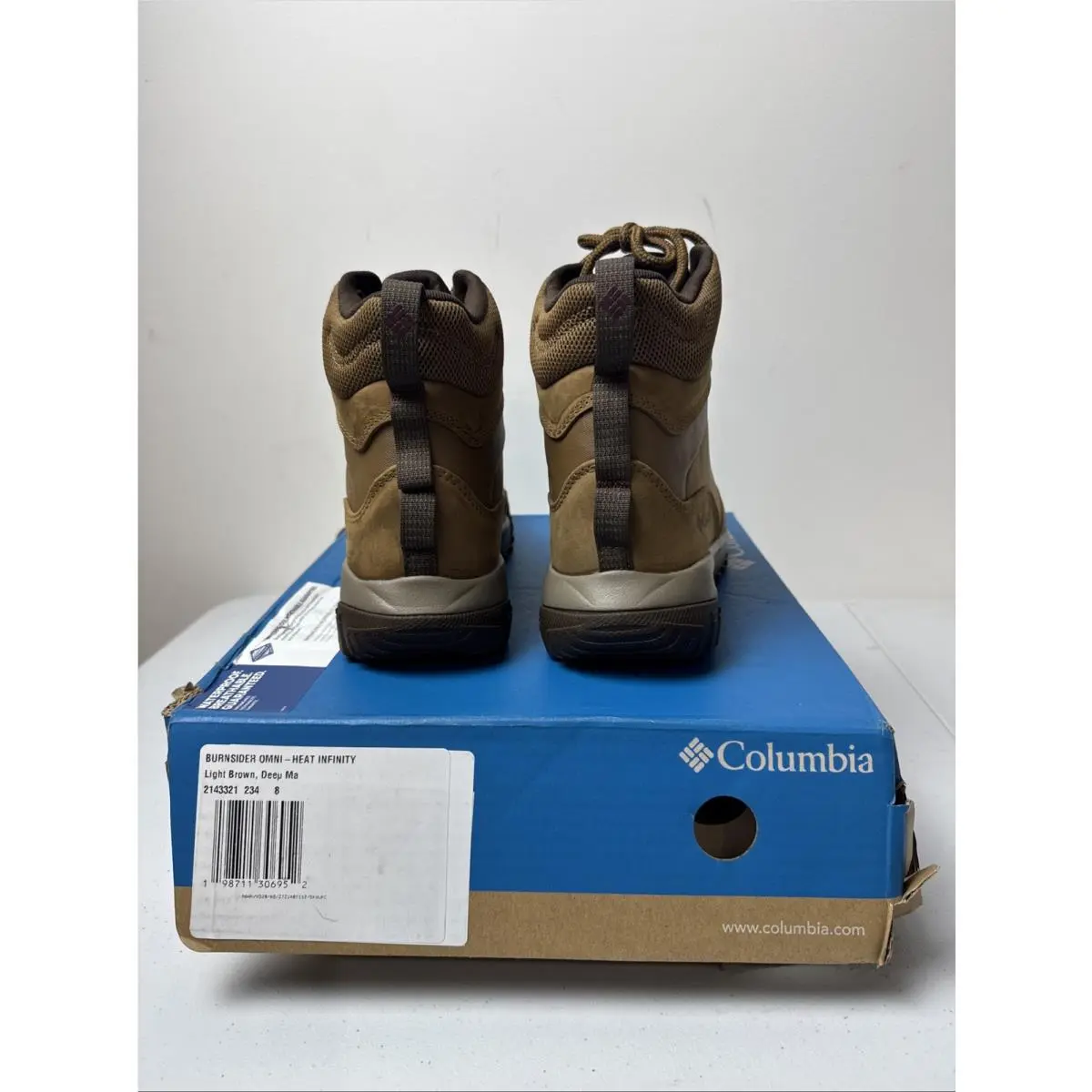 Columbia shoes - Columbia Burnsider Omni-Heat Infinity - Burnsider Infinity - Dark Brown, Dark Mountain (UPC: 0198711306952) 5
