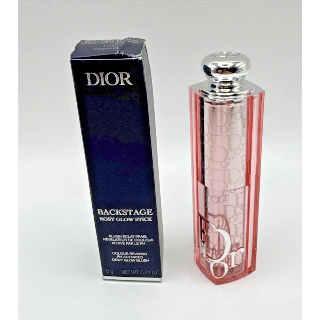 Dior Backstage Rosy Glow Stick Dewy Glow Blush 106 Pomelo 6g / .21 Oz