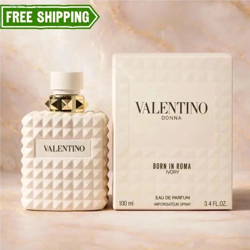 Donna Born in Roma Ivory Eau De Parfum 3.4oz / 100ml by Valentino