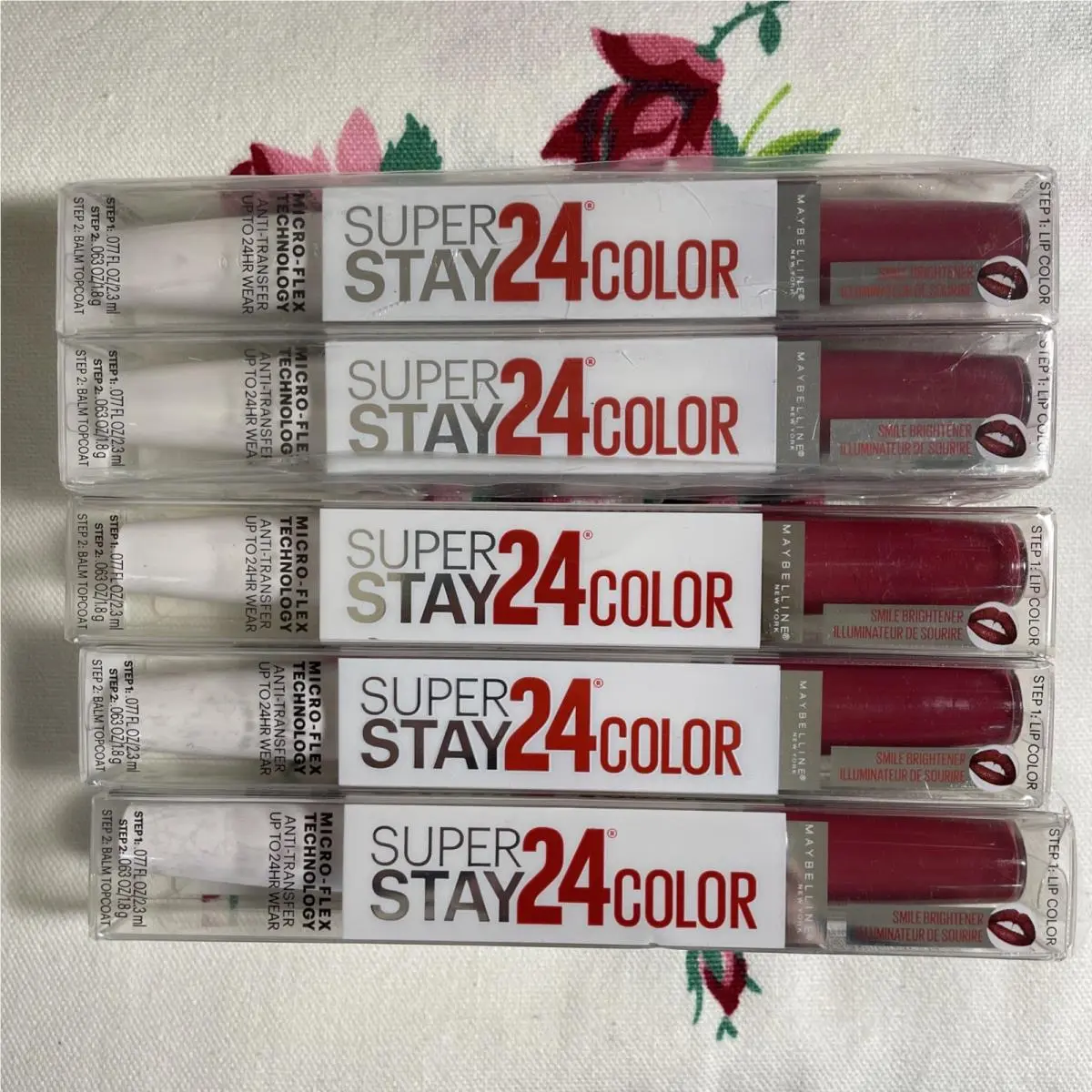 5 Maybelline 305 Crisp Magenta Superstay 24 2-Step Liquid Lipstick Retired