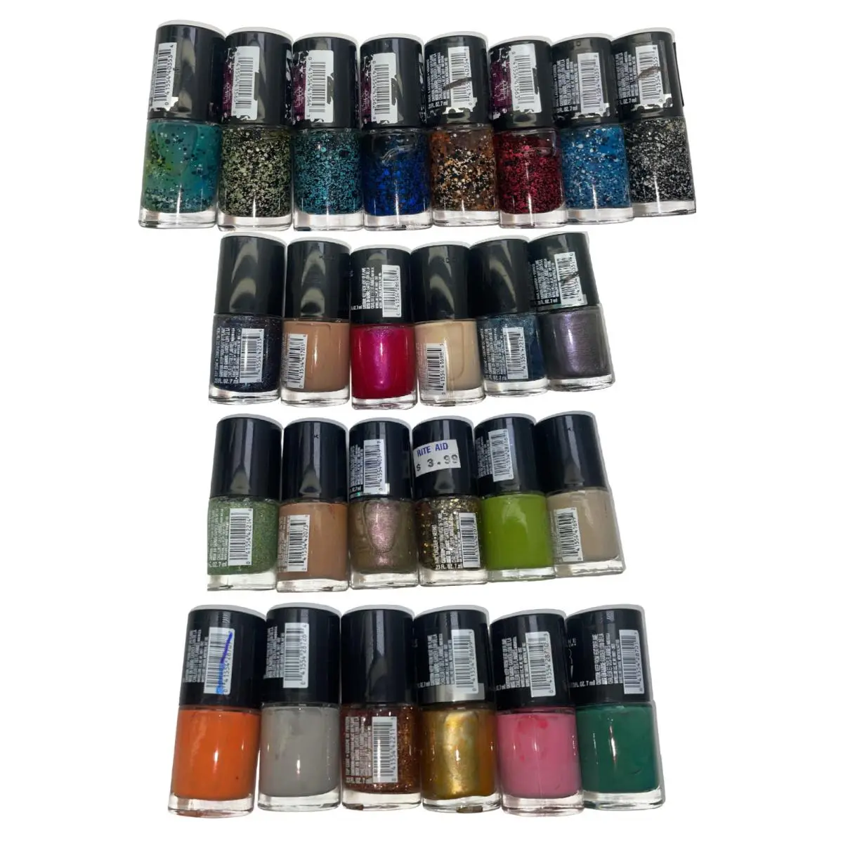 Maybelline Color Show Nail Lacquer Assorted Colors 0.23 Fl. Oz. Pack OF 26
