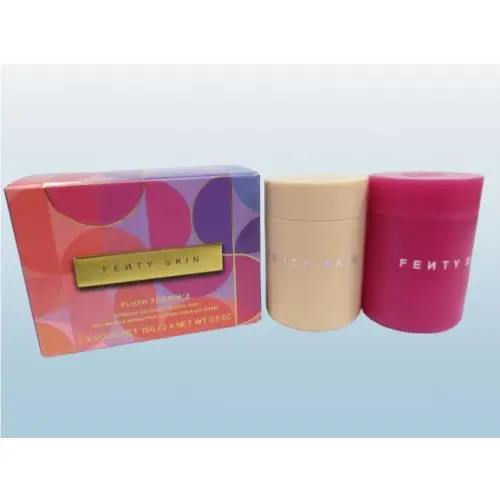 Fenty Skin Plush Puddin`z Intensive Recovery Lip Mask Duo 0.5 OZ Box