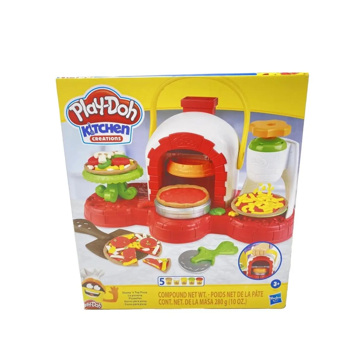 Play-doh Stamp N` Top Pizza Oven Toy Kitchen Play Doh Set Fun