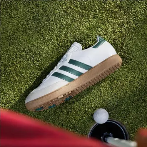 Adidas shoes - Cloud White / Collegiate Green / Gum 15