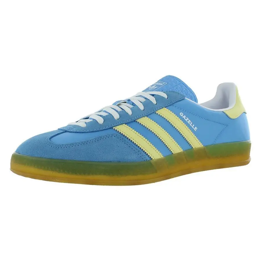 Adidas shoes - Semi Blue Burst/Almost Yellow/Footwear White, Main: Blue 3
