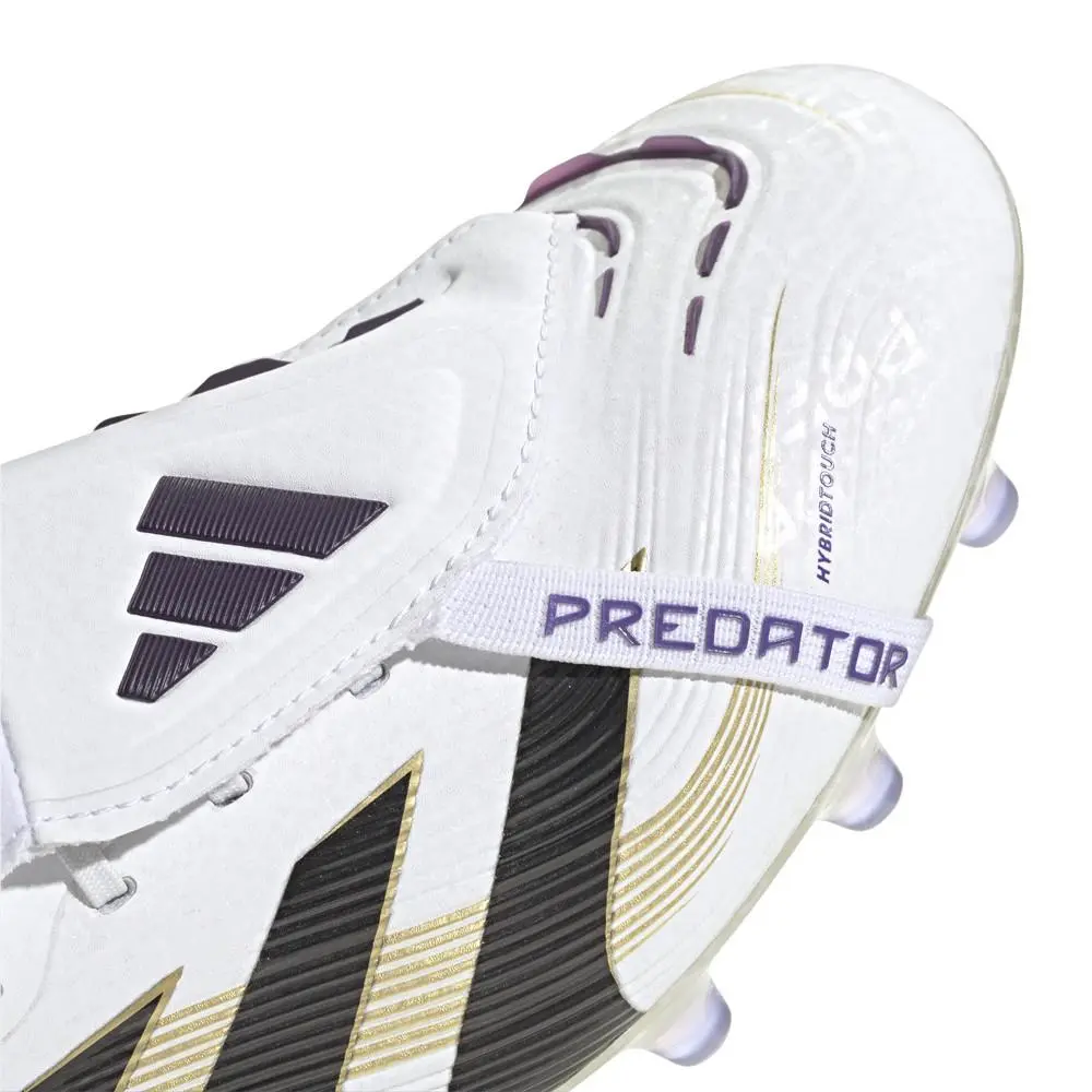 Adidas shoes - adidas Predator Elite FoldOver Tongue Artificial Grass Soccer Cle - JR4771 - White 12
