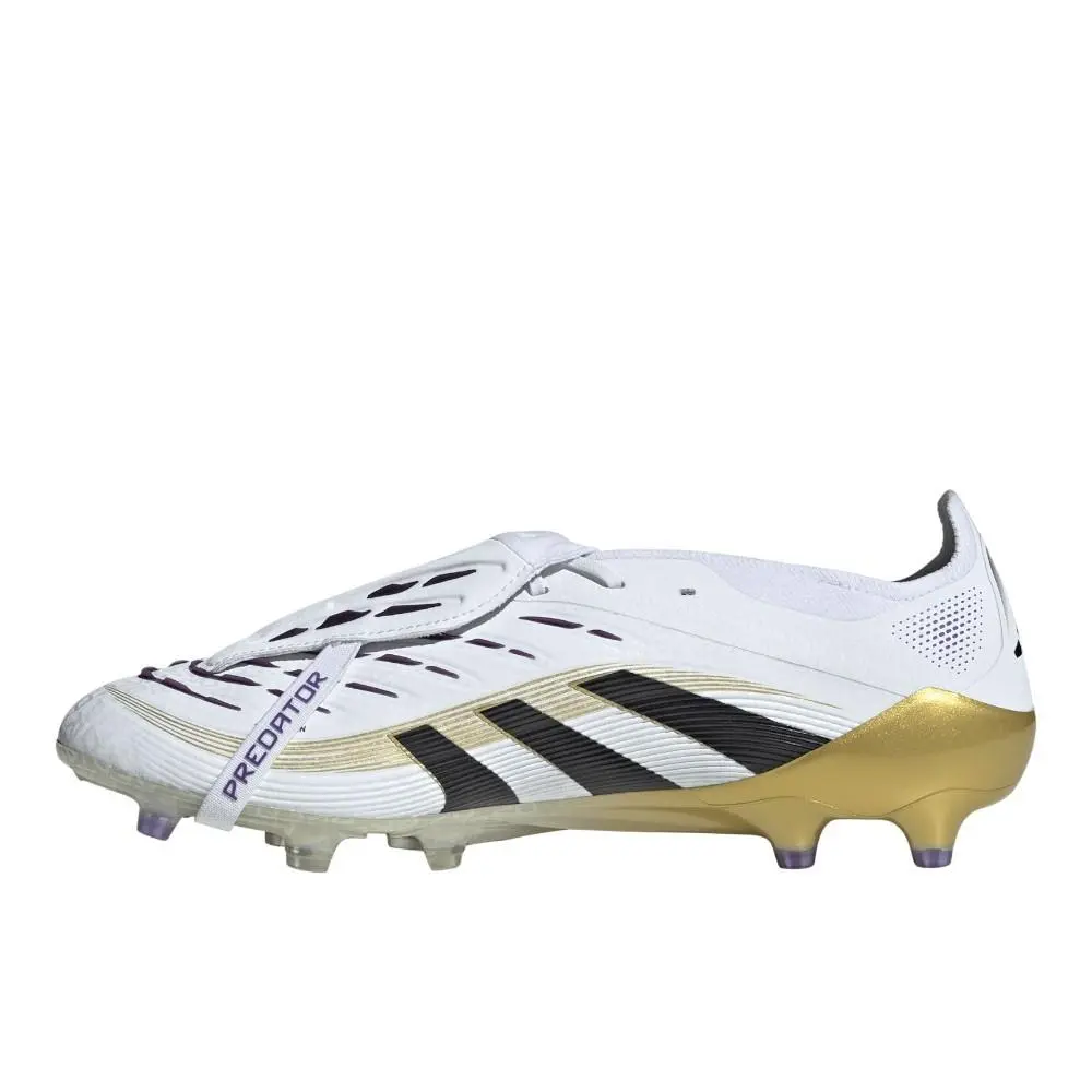 Adidas shoes - adidas Predator Elite FoldOver Tongue Artificial Grass Soccer Cle - JR4771 - White 9
