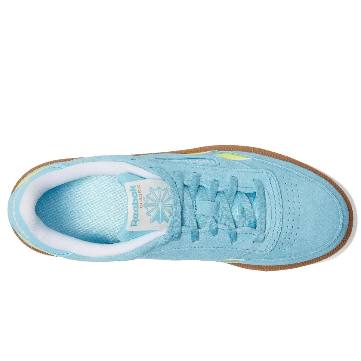 Reebok shoes - Digital Blue/Solar Acid Yellow/Gum 0