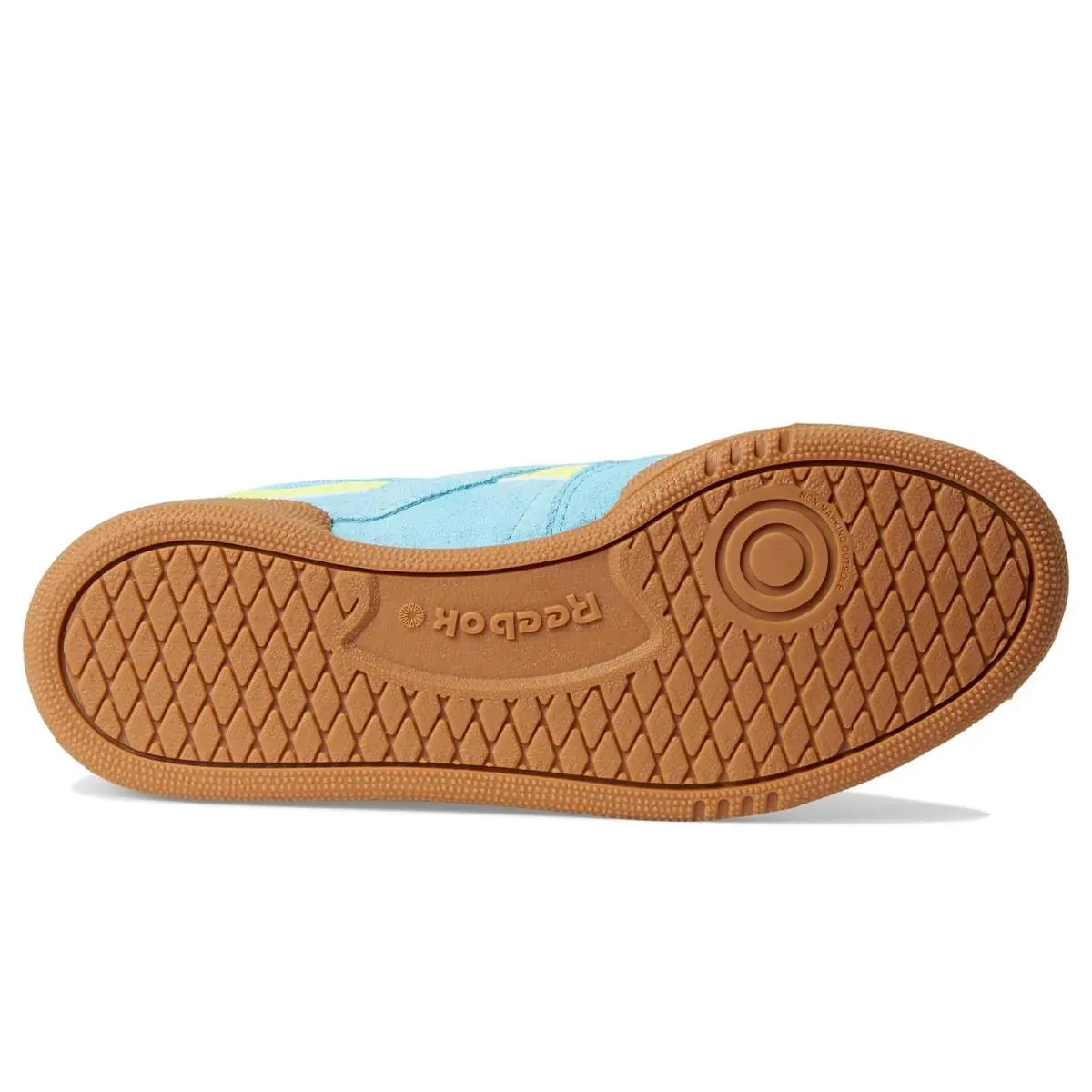 Reebok shoes - Digital Blue/Solar Acid Yellow/Gum 1