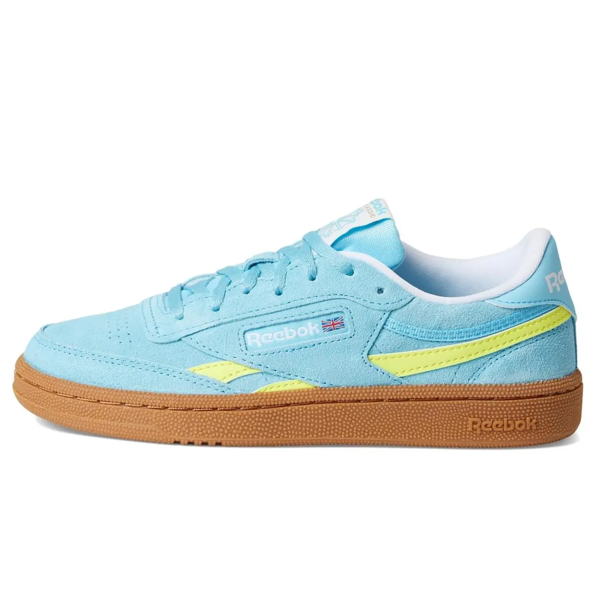 Reebok shoes - Digital Blue/Solar Acid Yellow/Gum 2