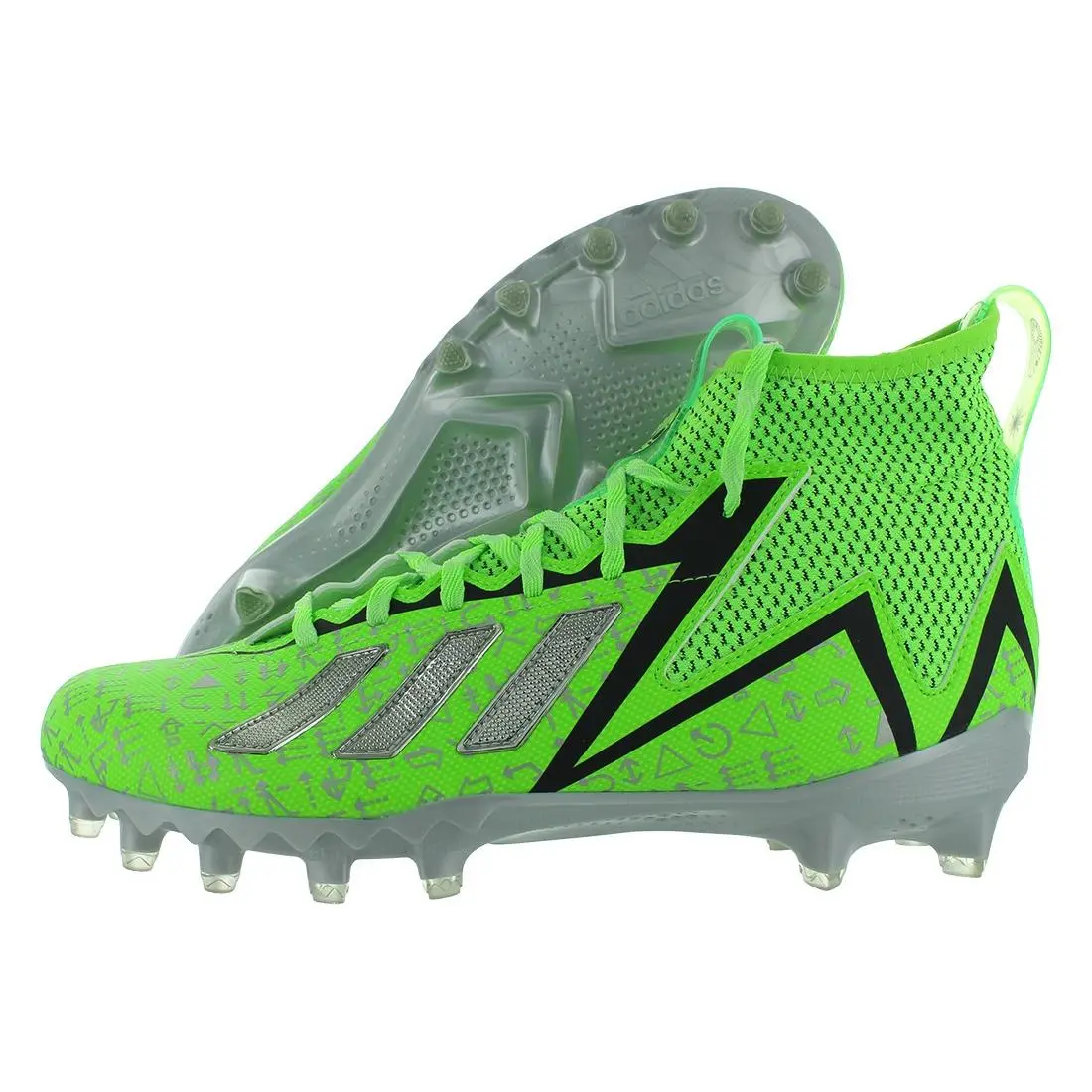 Adidas shoes - Team Solar Green/Silver Metallic/Core Black, Full: Team Solar Green/Silver Metallic/Core Black 3