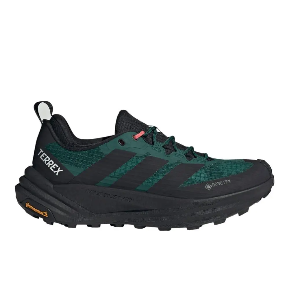 Adidas Terrex Freehiker 3 Low Goretex Hiking Mens Green Sneakers Athletic Shoes