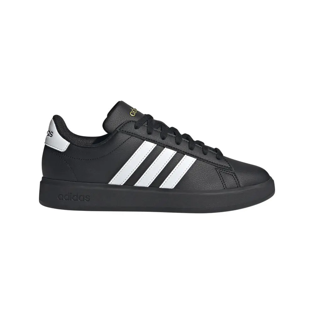 Adidas Grand Court 2.0 Womens Black Sneakers Casual Shoes JH7243 - Black