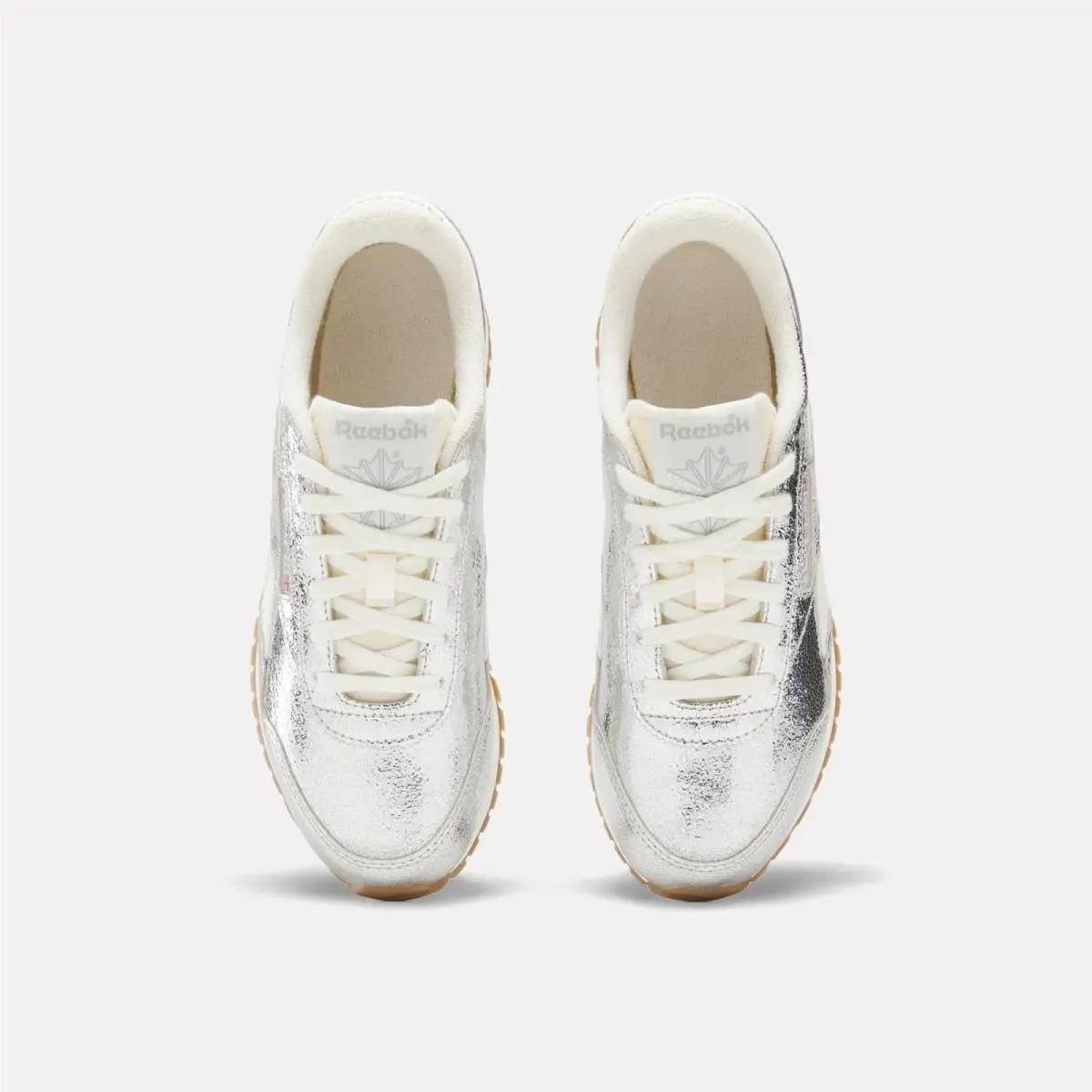 Reebok shoes - Silver/Chalk/Gum 2