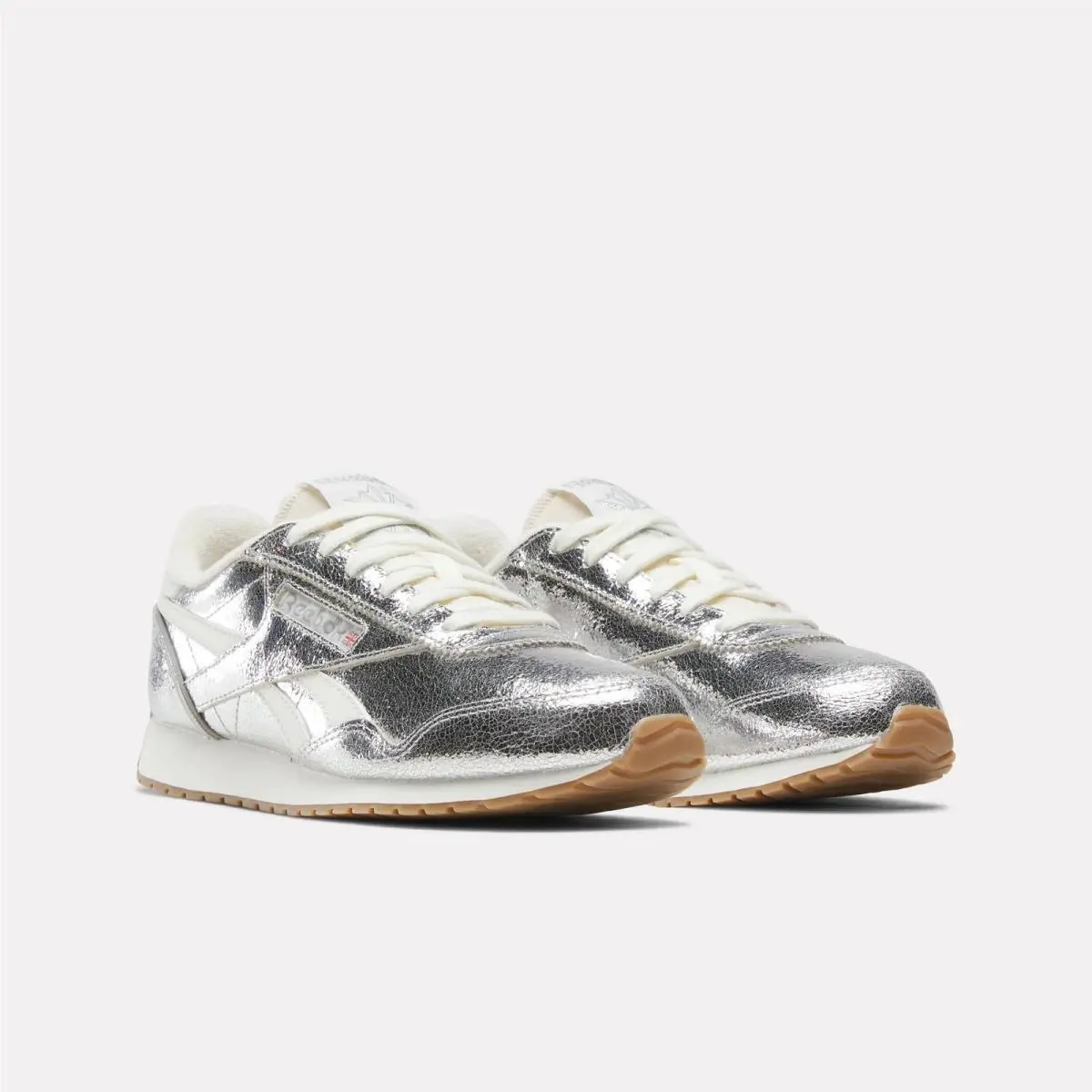 Reebok shoes - Silver/Chalk/Gum 3