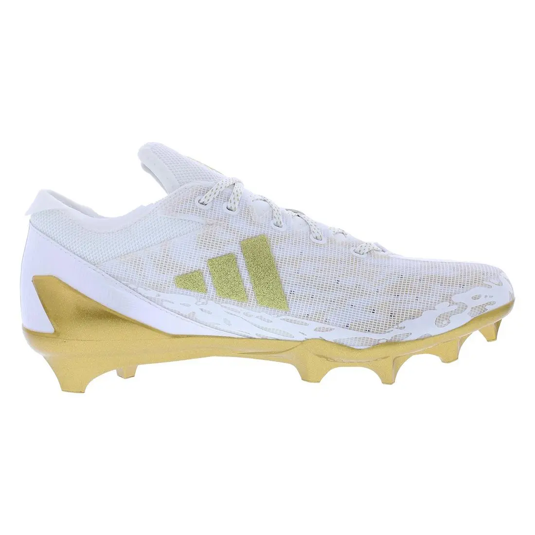 Adidas shoes - Cloud White/Gold Metallic/Cloud White, Main: White 1