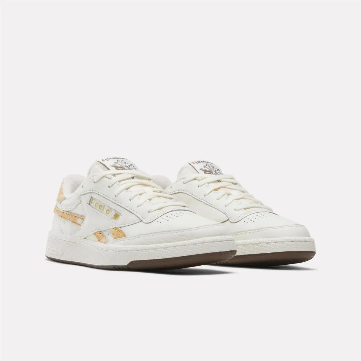 Reebok shoes - Chalk/Chalk/Brown 2