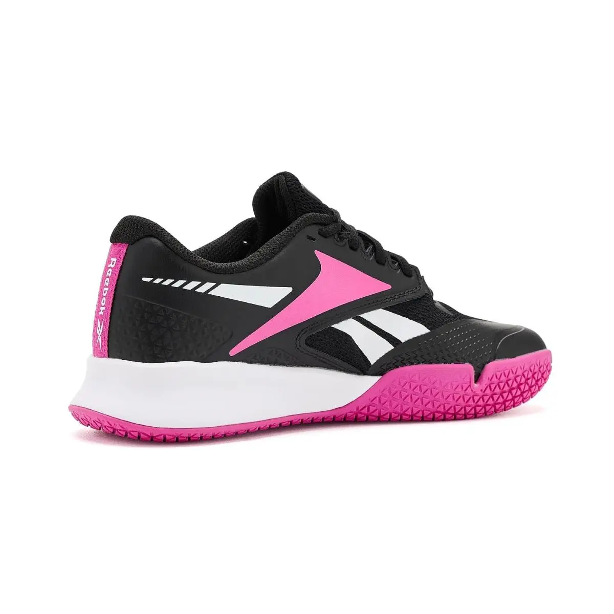 Reebok shoes - Black/White/Raspberry Rose 8