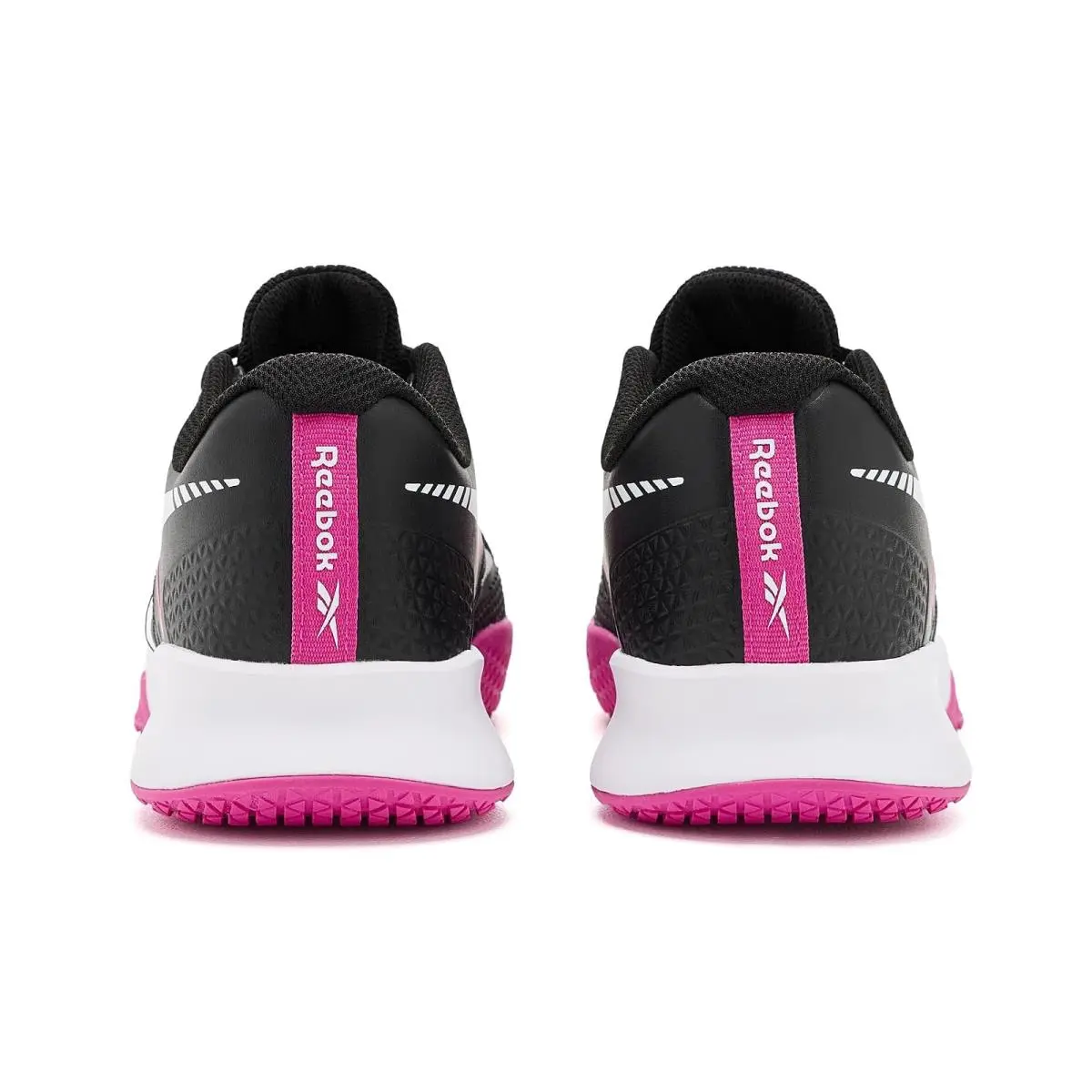 Reebok shoes - Black/White/Raspberry Rose 12