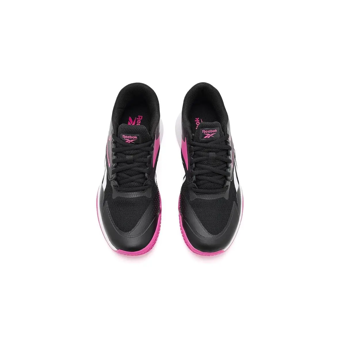 Reebok shoes - Black/White/Raspberry Rose 7