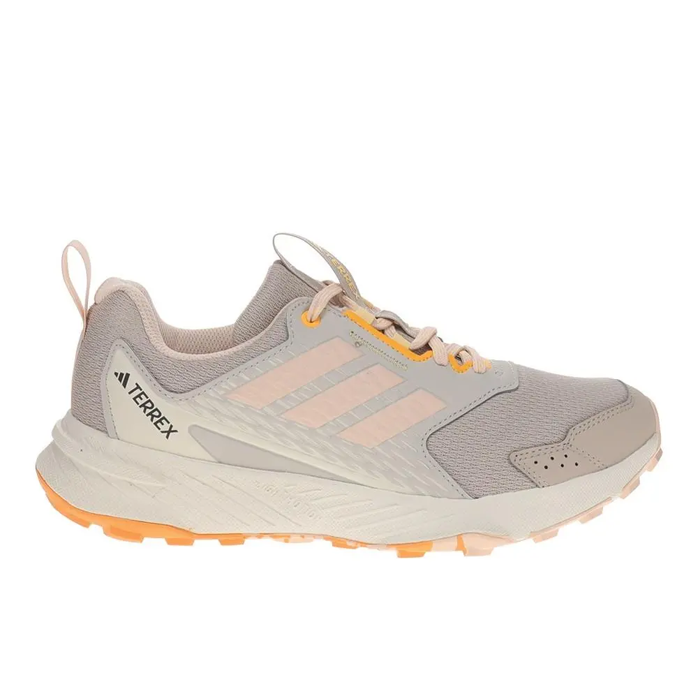 Adidas Tracefinder Trail Running Womens Grey Sneakers Athletic Shoes JR9141