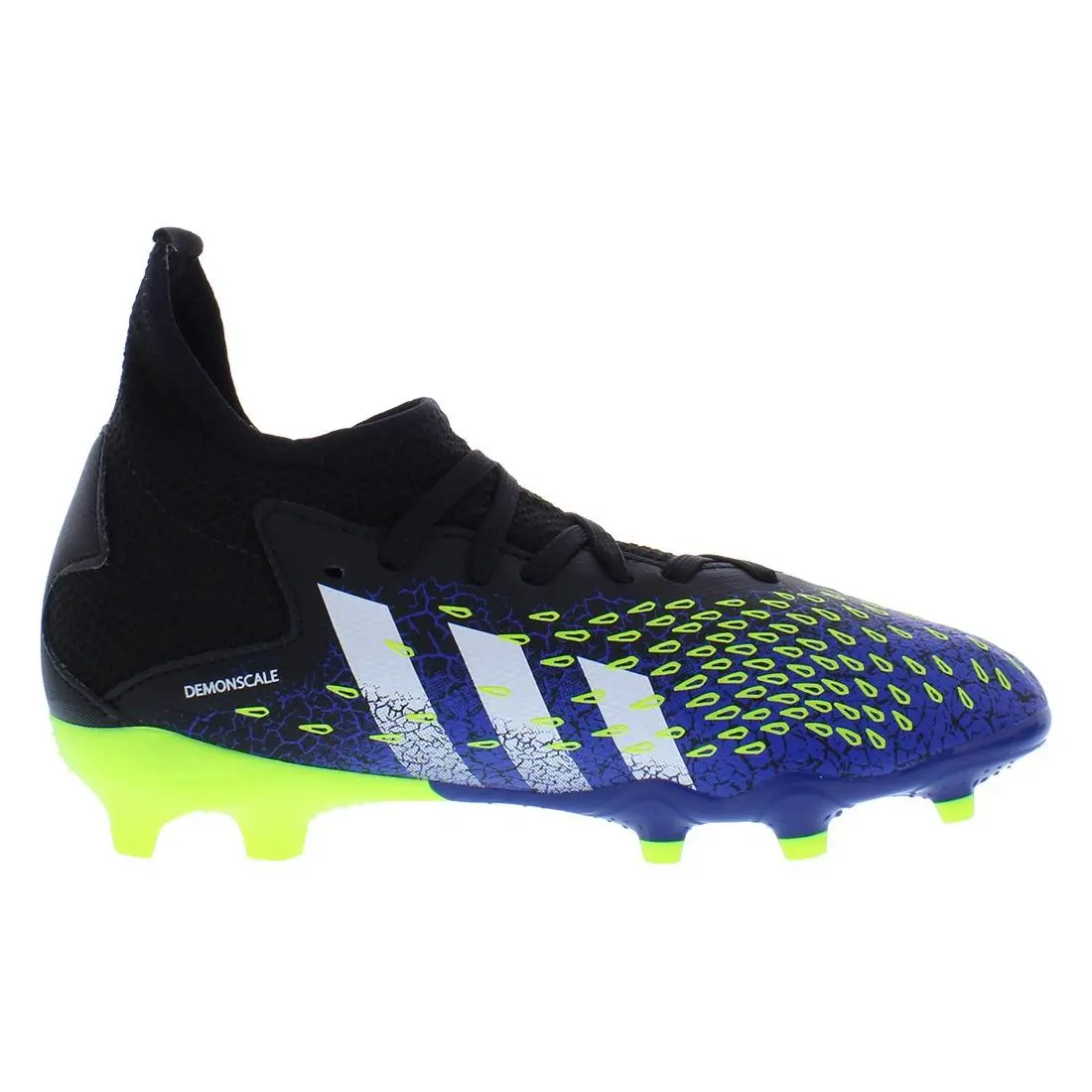 Adidas shoes - Black/Lime/Blue, Main: Black 4