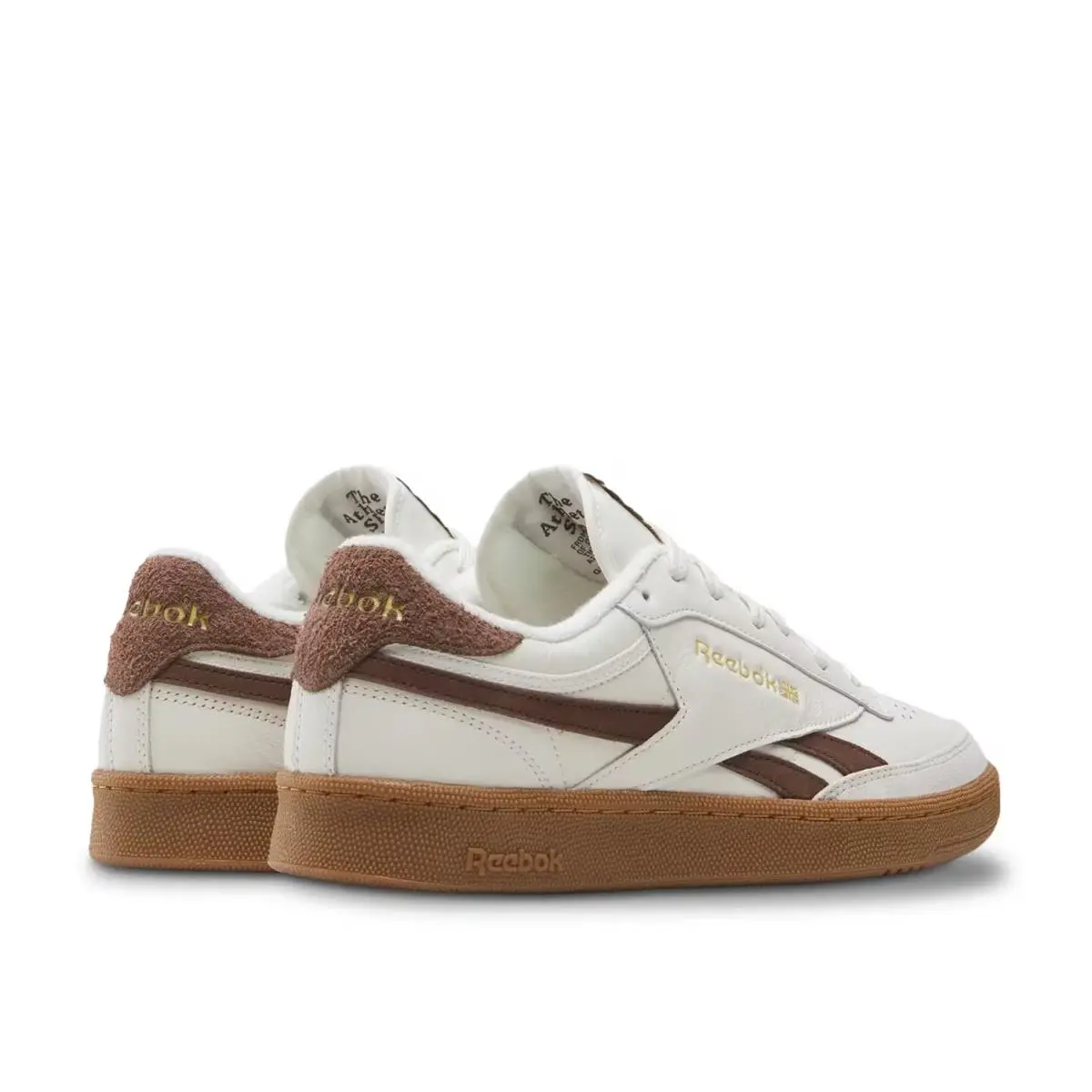 Reebok shoes - Off White/Dark Brown 1