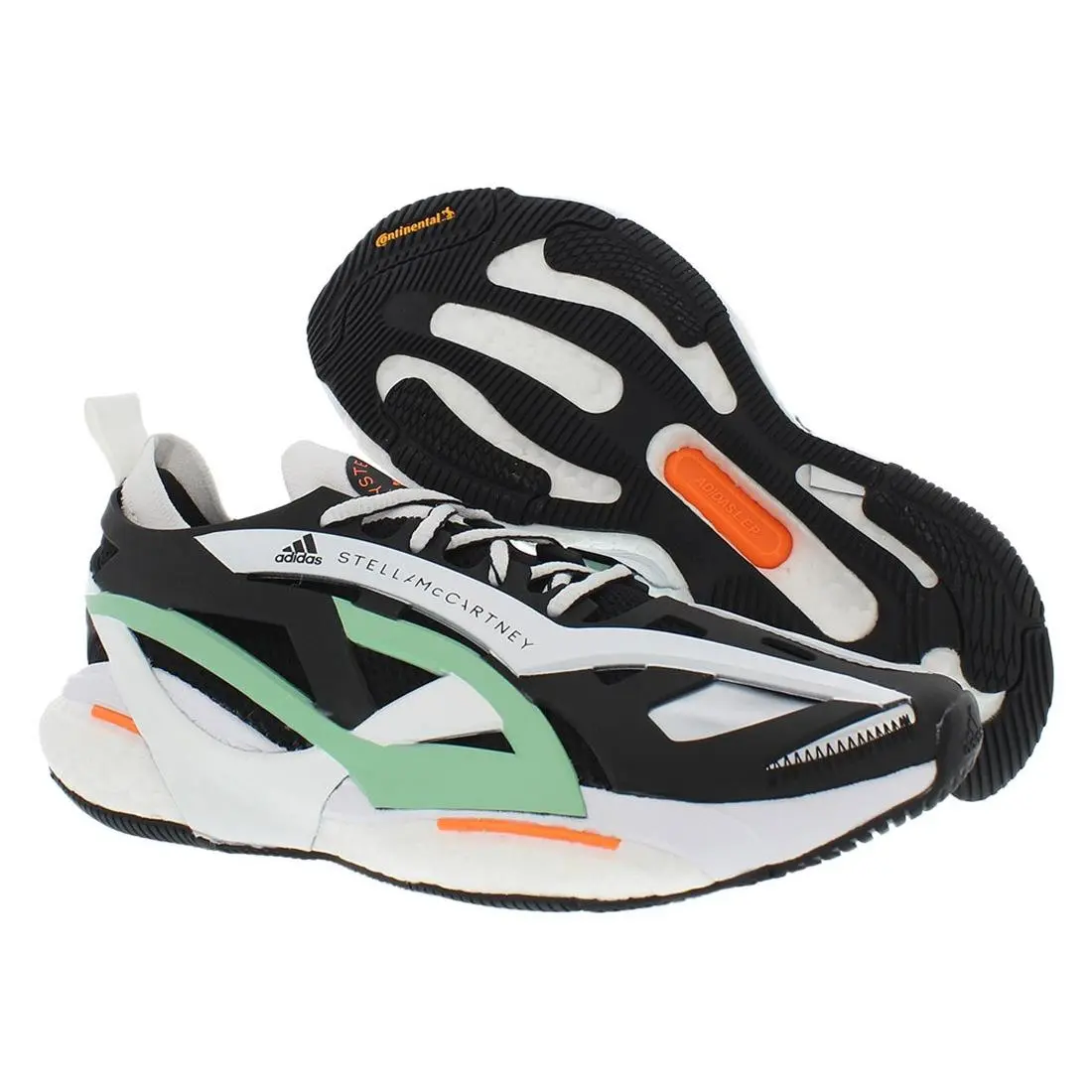 Adidas shoes - Core Black/Footwear White/Bliss Green, Main: Black 4