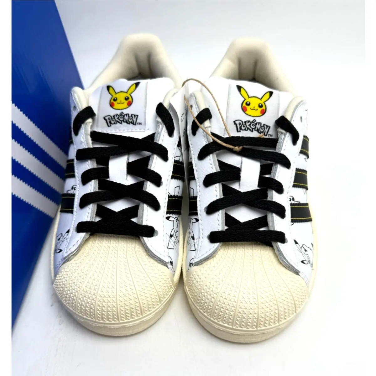 Adidas shoes - adidas Superstar II C - Superstar - Cloud White/Core Black/Gold Metallic 0