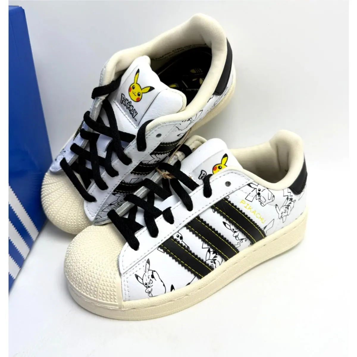 Adidas shoes - adidas Superstar II C - Superstar - Cloud White/Core Black/Gold Metallic 4