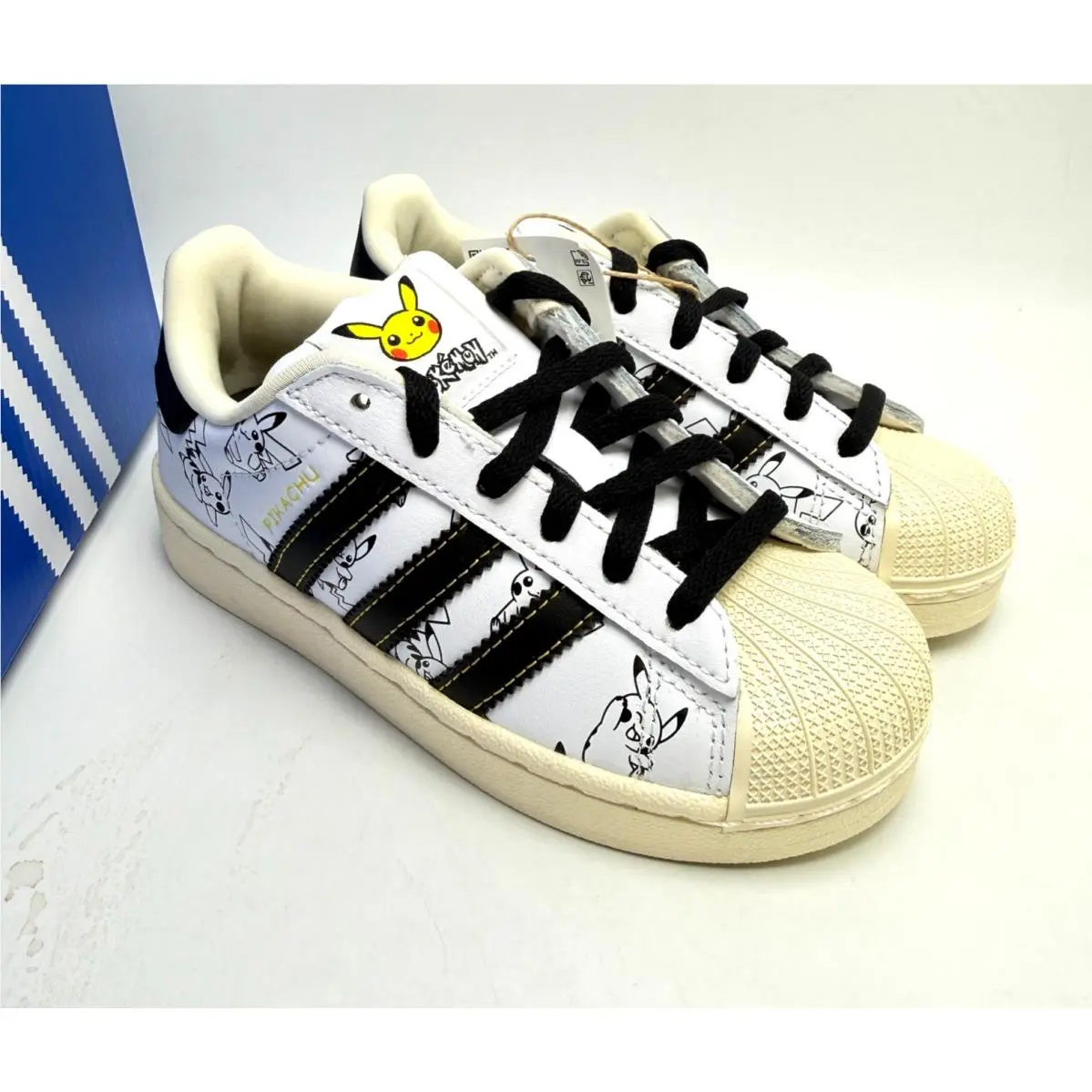Adidas shoes - adidas Superstar II C - Superstar - Cloud White/Core Black/Gold Metallic 8
