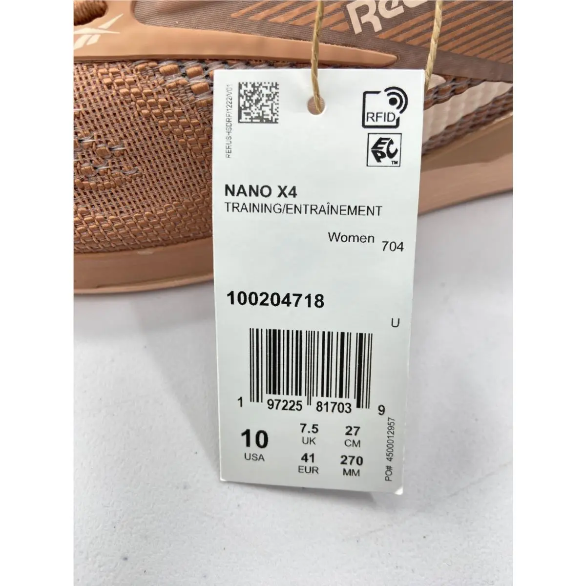 Reebok shoes - 100204718 - 100204718 - Clay/White 14