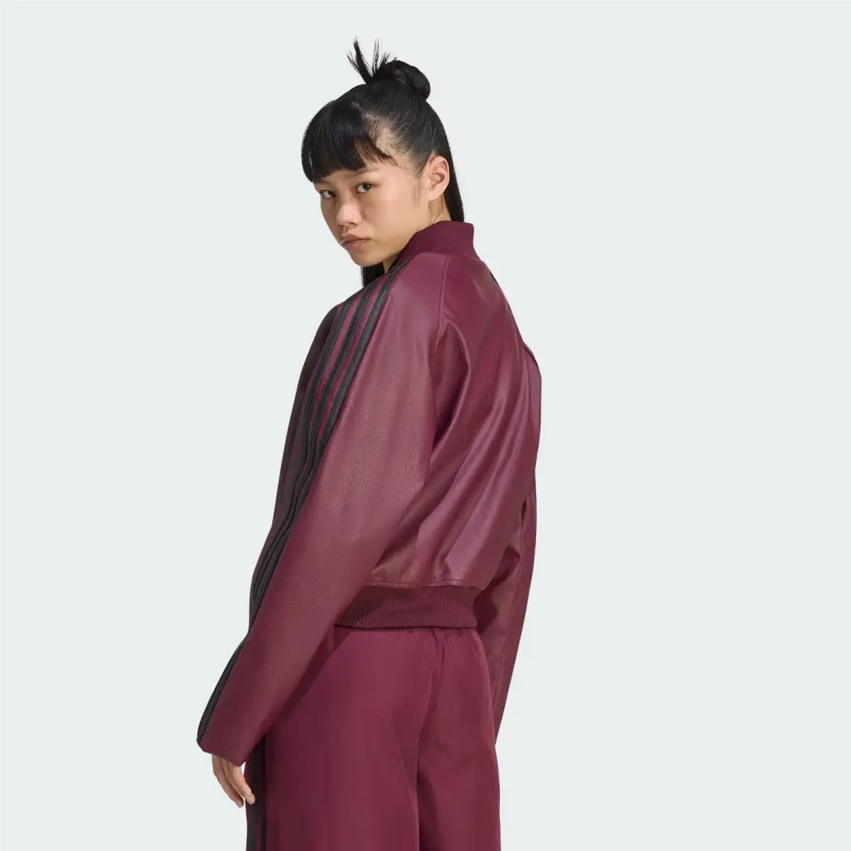 Adidas clothing - adidas Firebird - Firebird - KT0054 - Maroon / Black / Dark Football Gold 13