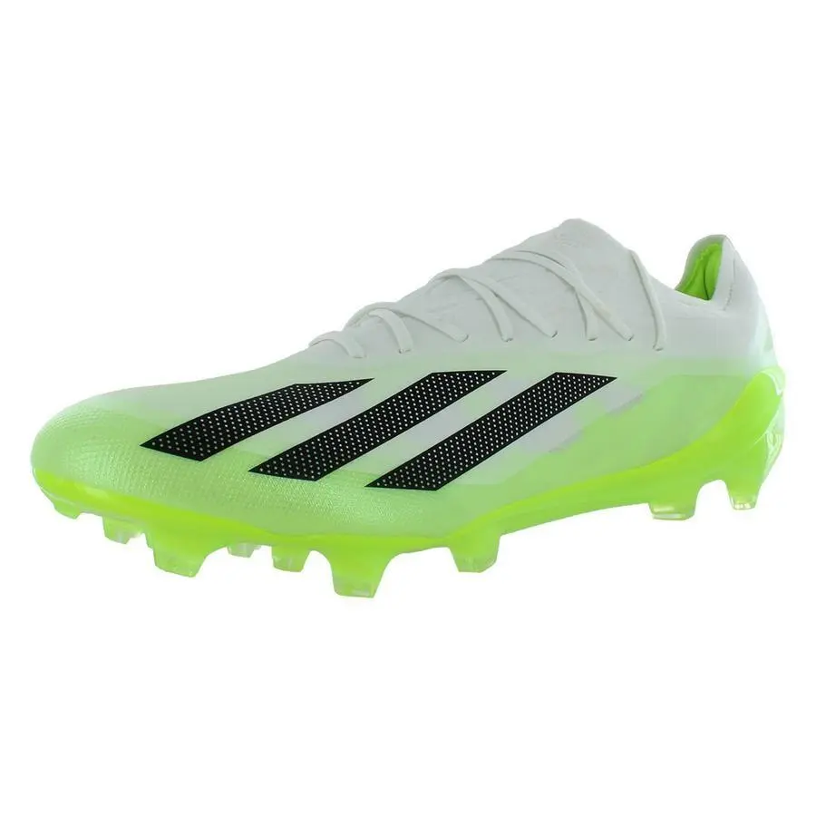 Adidas shoes - Cloud White/Core Black/Lucid Lemon, Main: White 3