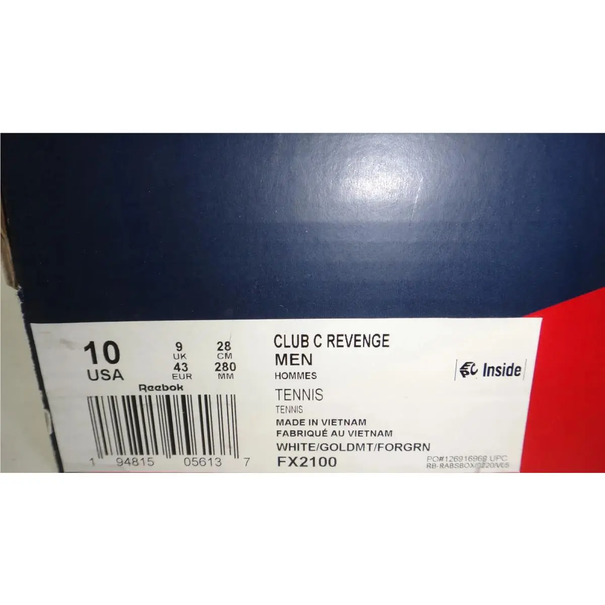 Reebok shoes - Reebok Club C Revenge - Club Revenge - FX2100 - White 1