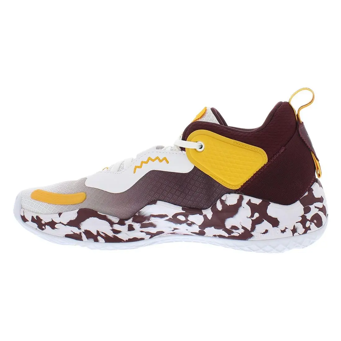Adidas shoes - Burgundy/Yellow/White, Main: Red 1