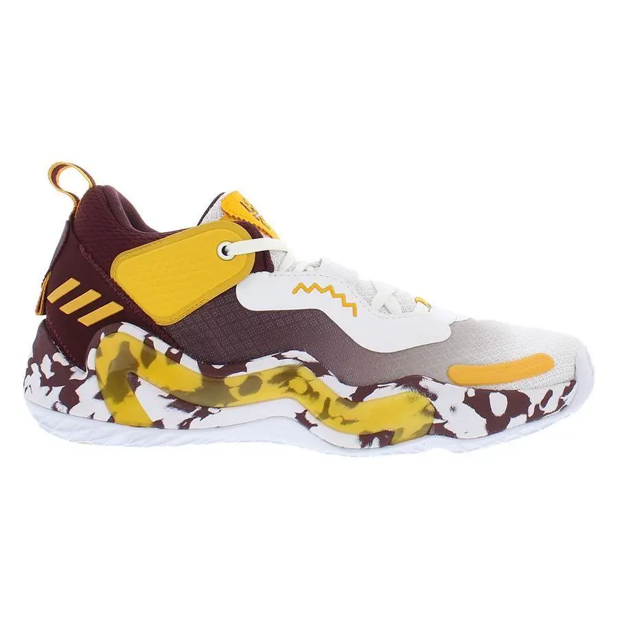 Adidas shoes - Burgundy/Yellow/White, Main: Red 2