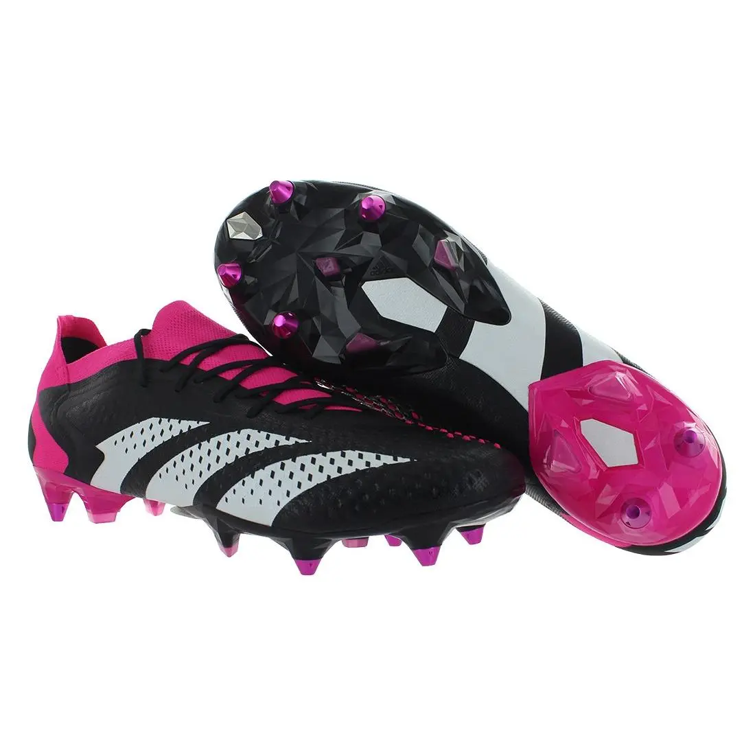 Adidas shoes - Core Black/Footwear White/Team Shock Pink, Main: Black 4