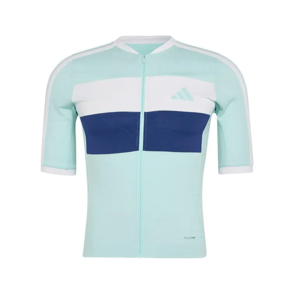Adidas clothing - adidas Tempo Merino Cycling Jersey - SB1158-KB9576 - Blue 5