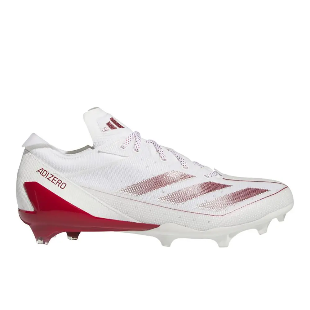 Adidas shoes - adidas Adizero Electric American Football Cleats - IE4379 - Red, White 5