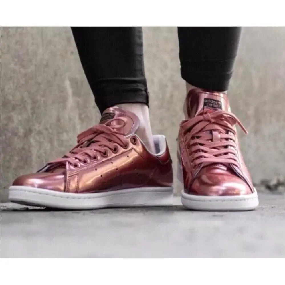 Adidas shoes - adidas Stan Smith Boost - Stan Smith Boost - BB0107 - bronze copper metallic white 1