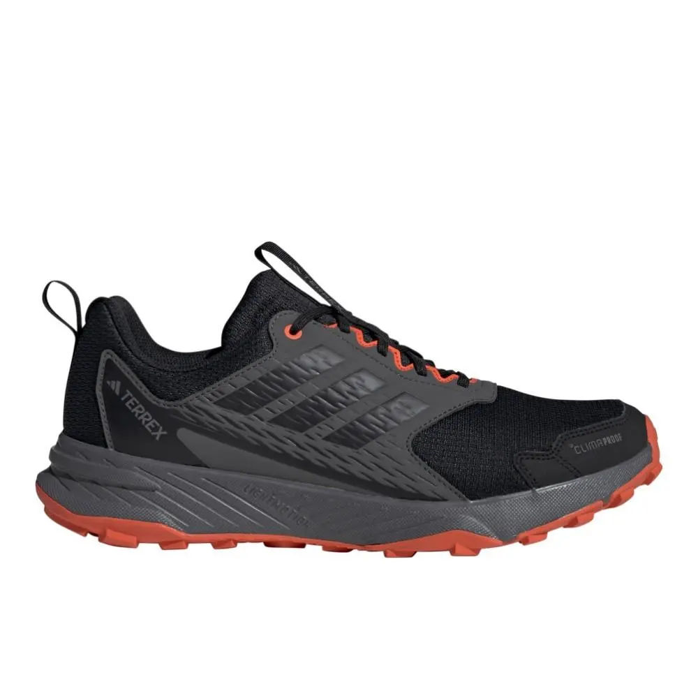 Adidas Terrex Tracefinder 2 Climaproof Trail Running Mens Black Sneakers Athlet