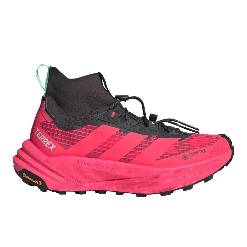 Adidas Terrex Freehiker 3 Ultra Goretex Hiking Womens Pink Sneakers Athletic Sh