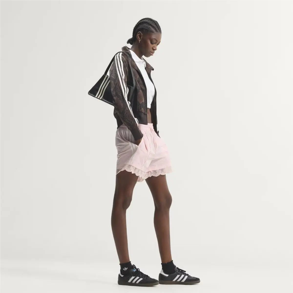 Adidas clothing - adidas Firebird - Firebird - KX1884 - Earth Strata / Aurora Coffee 23