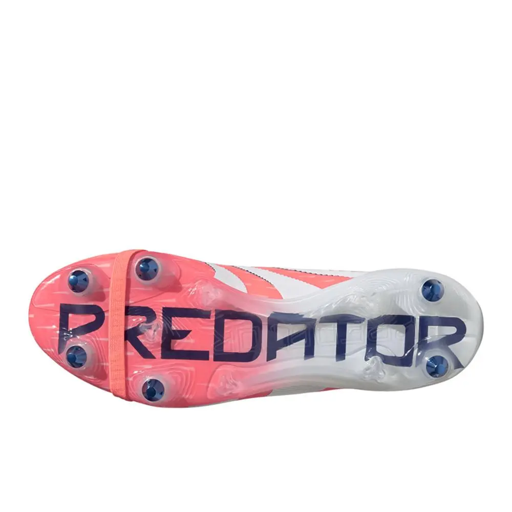 Adidas shoes - adidas Predator Elite FoldOver Tongue Soft Ground Soccer Cleats - JI1088 - Pink 3