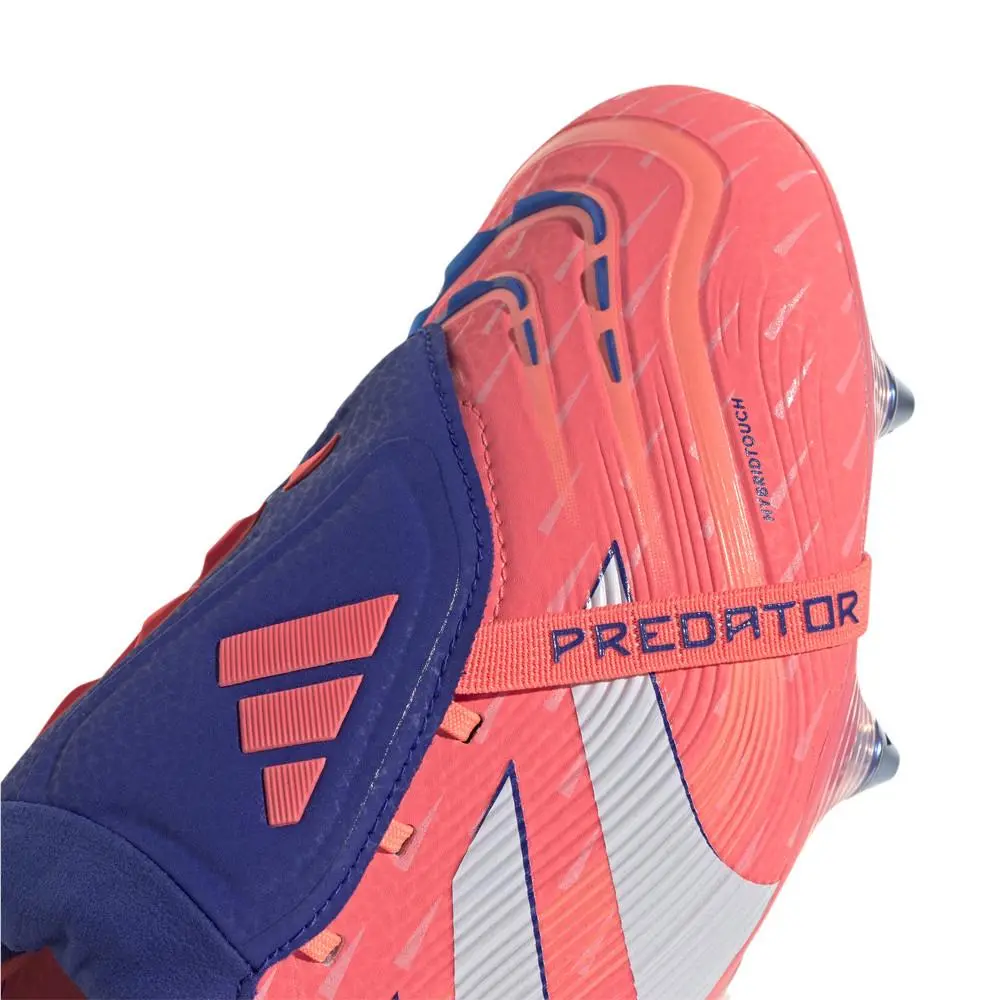Adidas shoes - adidas Predator Elite FoldOver Tongue Soft Ground Soccer Cleats - JI1088 - Pink 4