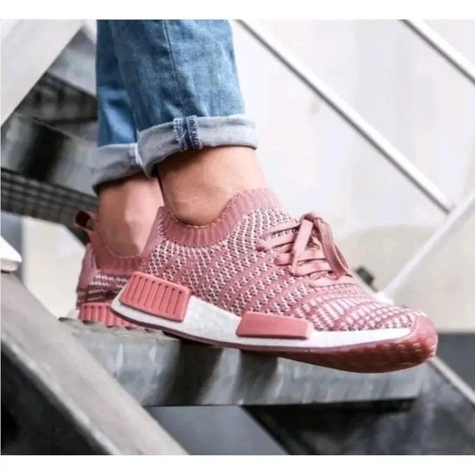 Adidas shoes - adidas NMD R1 STLT - NMD STLT - CQ2028 - Pink 13