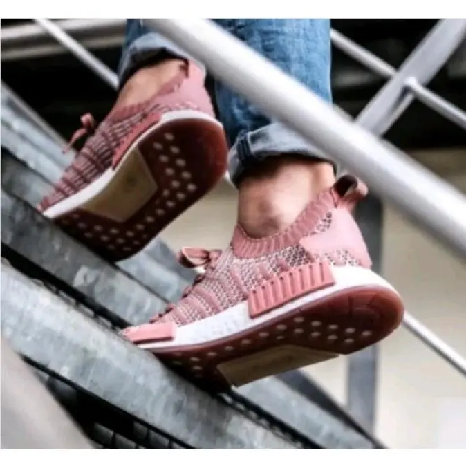 Adidas shoes - adidas NMD R1 STLT - NMD STLT - CQ2028 - Pink 14