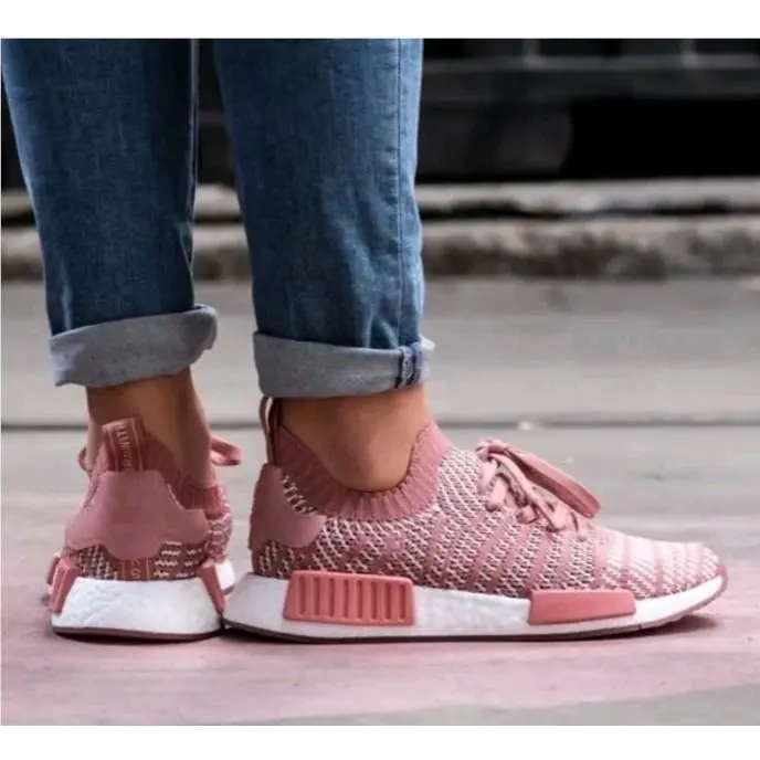 Adidas shoes - adidas NMD R1 STLT - NMD STLT - CQ2028 - Pink 15