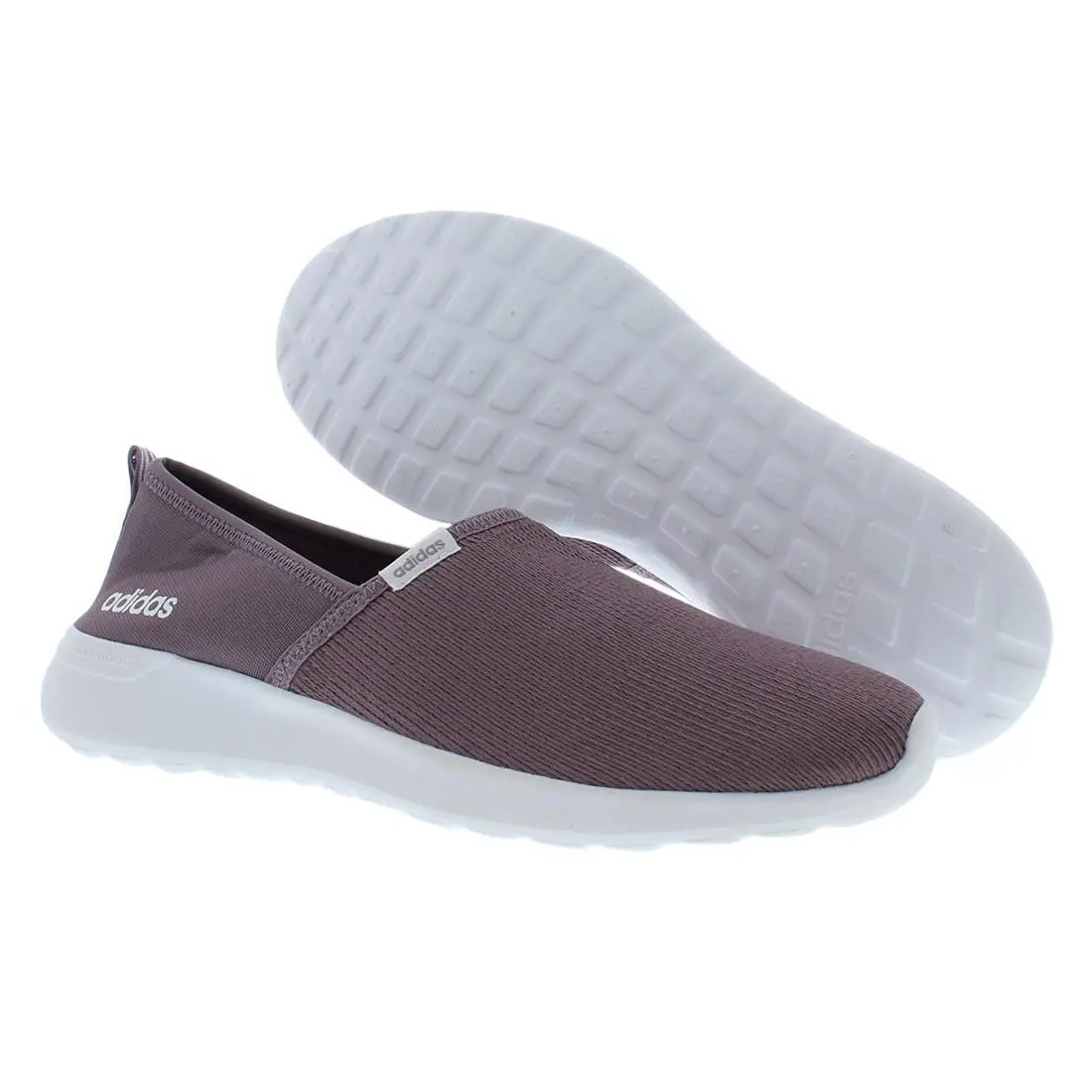 Adidas Lite Racer Slip On Womens Shoes - Legacy Purple/Cloud White/Legacy Purple, Main: Purple